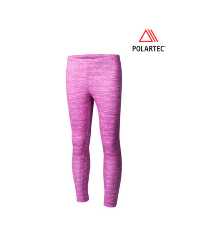 Pantalones termico Ansilta Luma Niño Polartec - Violeta - Universo Aventura