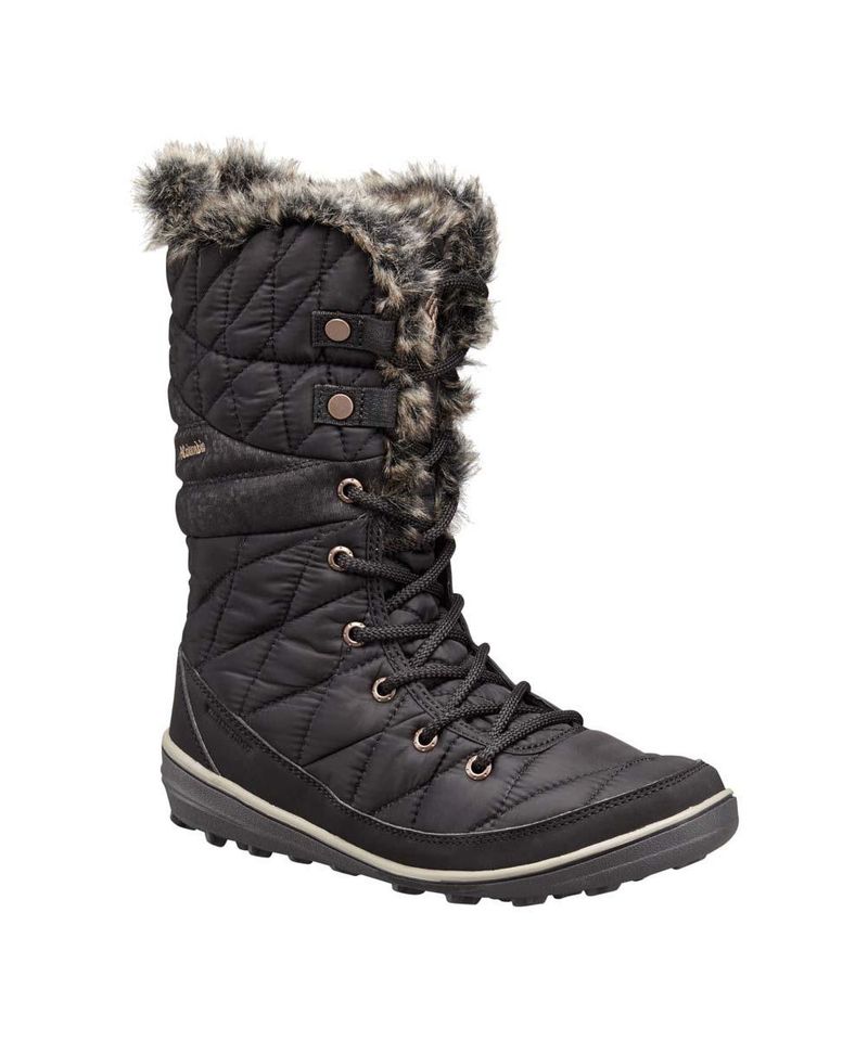 Botas Columbia Heavenly Impermeables Apreski Mujer Black Kettle