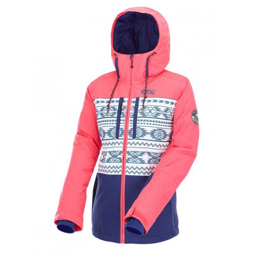 Campera Picture Mineral Ski Snowboard 10k Eco Friendly Mujer Coral
