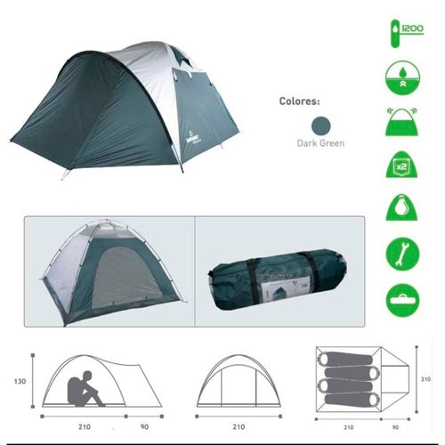 Carpa Hummer Invicta 4D Personas