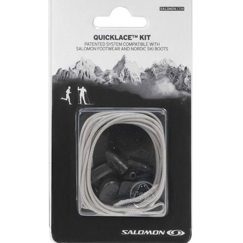 Cordones Zapatillas Salomon Quicklace Kit Universal Gris