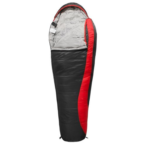 Bolsa de Dormir Alaska Compact Soft 150  -5º Grados Camping Unisex Black Red