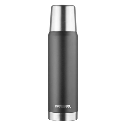 Termo Waterdog obus 1000 Acero Inoxidable 1 litro Black OBUS1000BK
