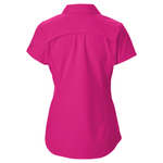 Camisa-Columbia-Silver-Ridge-Manga-Corta-Trekking-Mujer-Huate-Pink-AL7122-627