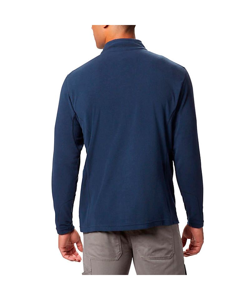 Buzo-De-Polar-Micropolar-Columbia-Klamath-Medio-Cierre-Hombre-Collegiate-Navy-Solid-AM6558-466-3