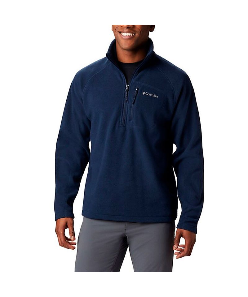 Buzo-Columbia-Fast-Trek-III-Medio-Cierre-Hombre-Blue-Navy-XM6410-467