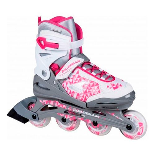 Rollers Rollerblade Thunder - Niñas Extensibles - Black / Pink