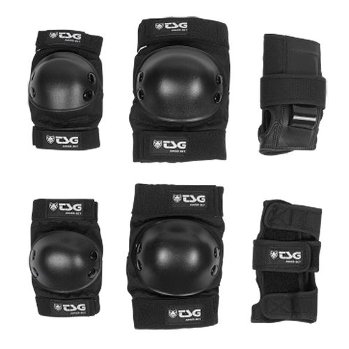 Set de Protecciones TSG Junior-set Roller Skate Unisex Black 76009-102