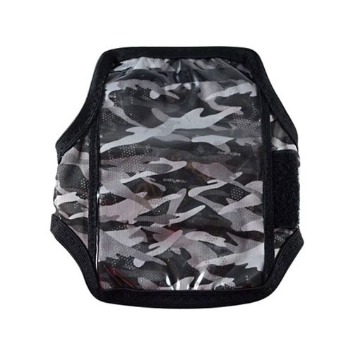 Brazalete Portacelular Noaf Evolucion Running Ultra Delgado Liviano Camo Gris