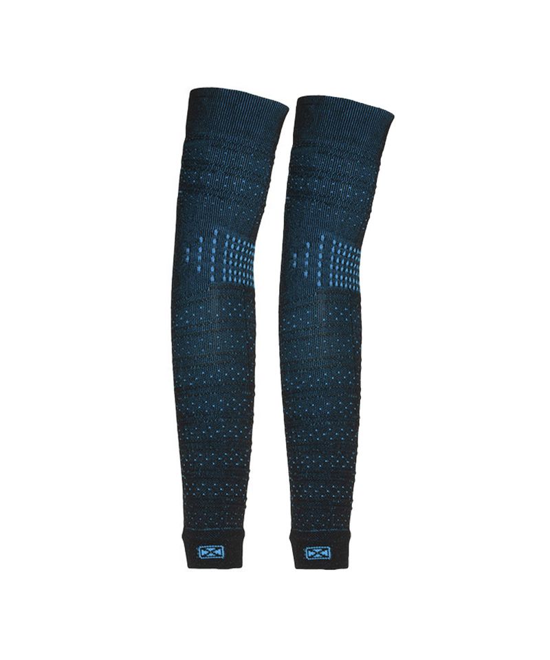 Manga-de-Compresion-Sox-Glasgow-Arm-Running-Unisex-MA10C-Negro-Turquesa