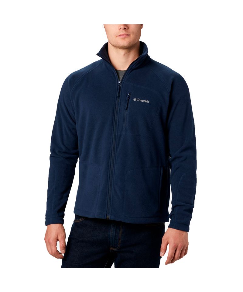 Campera-Polar-Columbia-Fast-Trek-II-Trekking-Hombre-Navy-AM3039-468