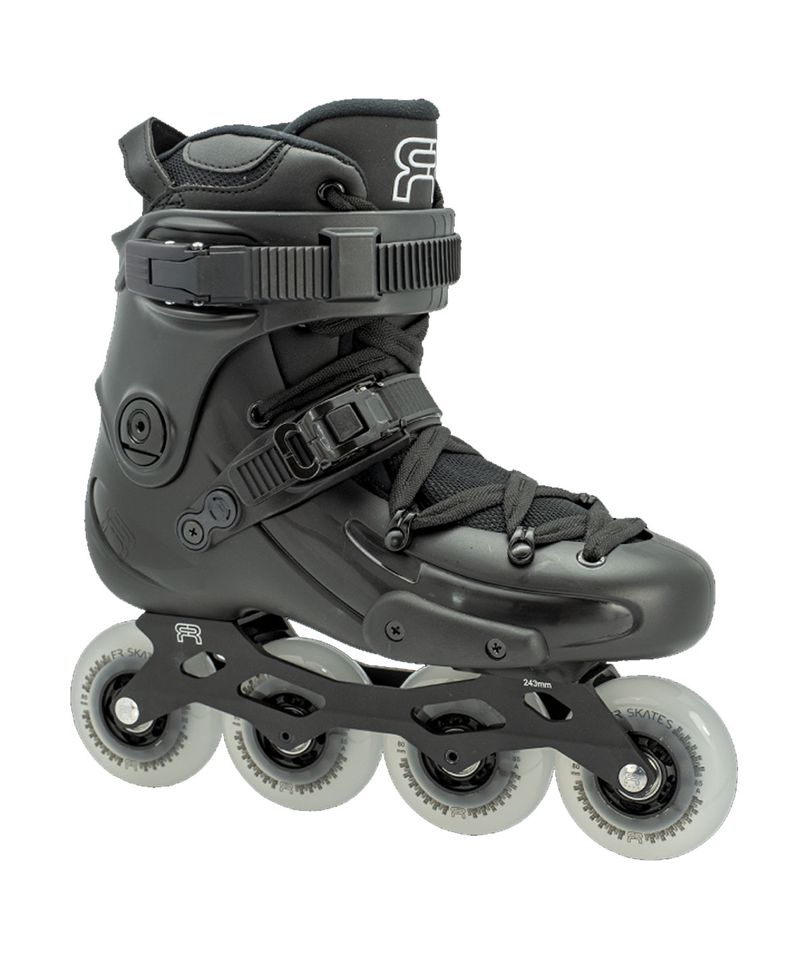 Rollers-FR-Skate-FR2-80-Freeride-Freestyle-Unisex-Black-FRSK-FR280-BK