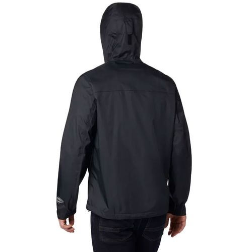 Campera Columbia Evapouration Impermeable Trail Running Hombre Black RM2023-010