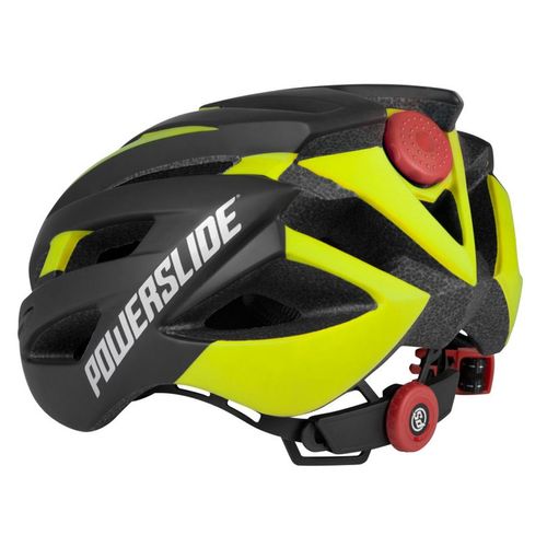 Casco Powerslide Race Attack Rollers Unisex Black Yellow 903265