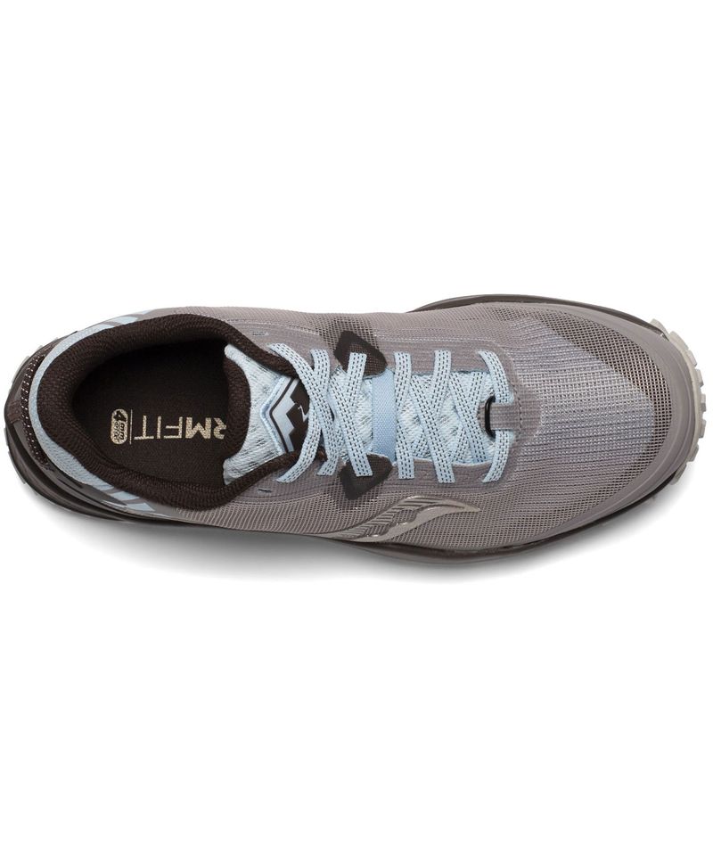 Saucony trail store hombre plata