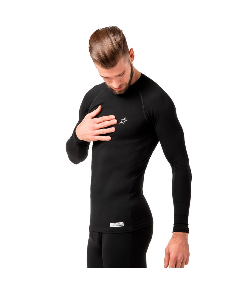 Remera-Termica-Saukan-Bamboo-Eco-Series-Hombre-Black-AH0204-100