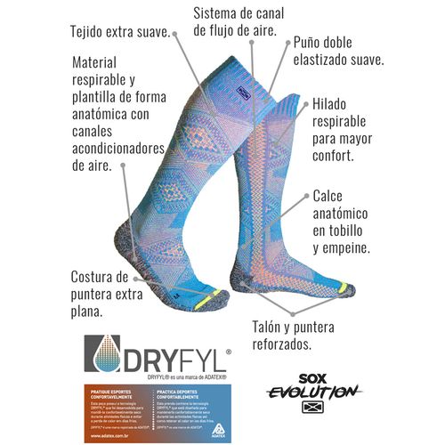 Medias Sox Evolution Mujer