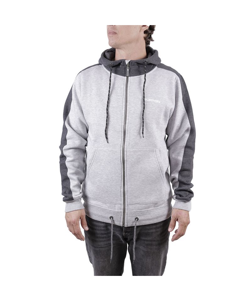 Campera-Burton-Halfback-Urbano-Con-Capucha-Hombre-Dark-Grey-Heather-B1BHALFBFZ