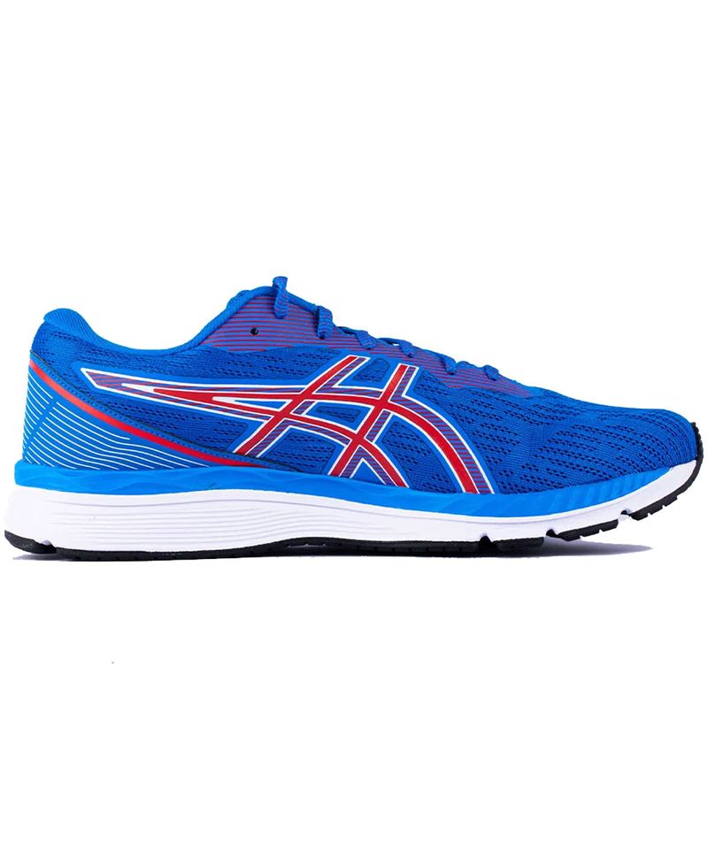 Asics shop blue white