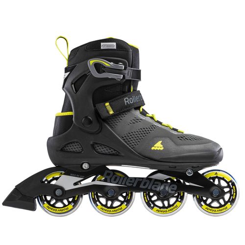 Rollers Rollerblade Macroblade 80 Fitness Hombre Black Lime