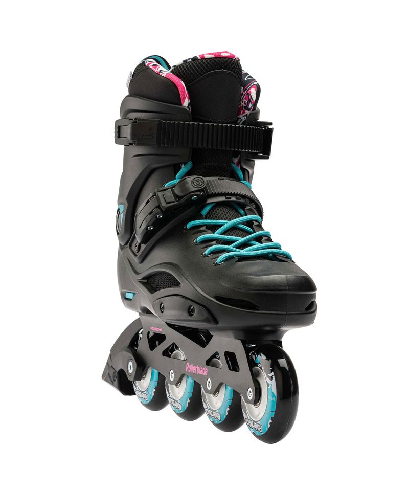 Rollers-Rollerblade-RB-Cruiser-Fitness-Mujer-Black-Aqua-3