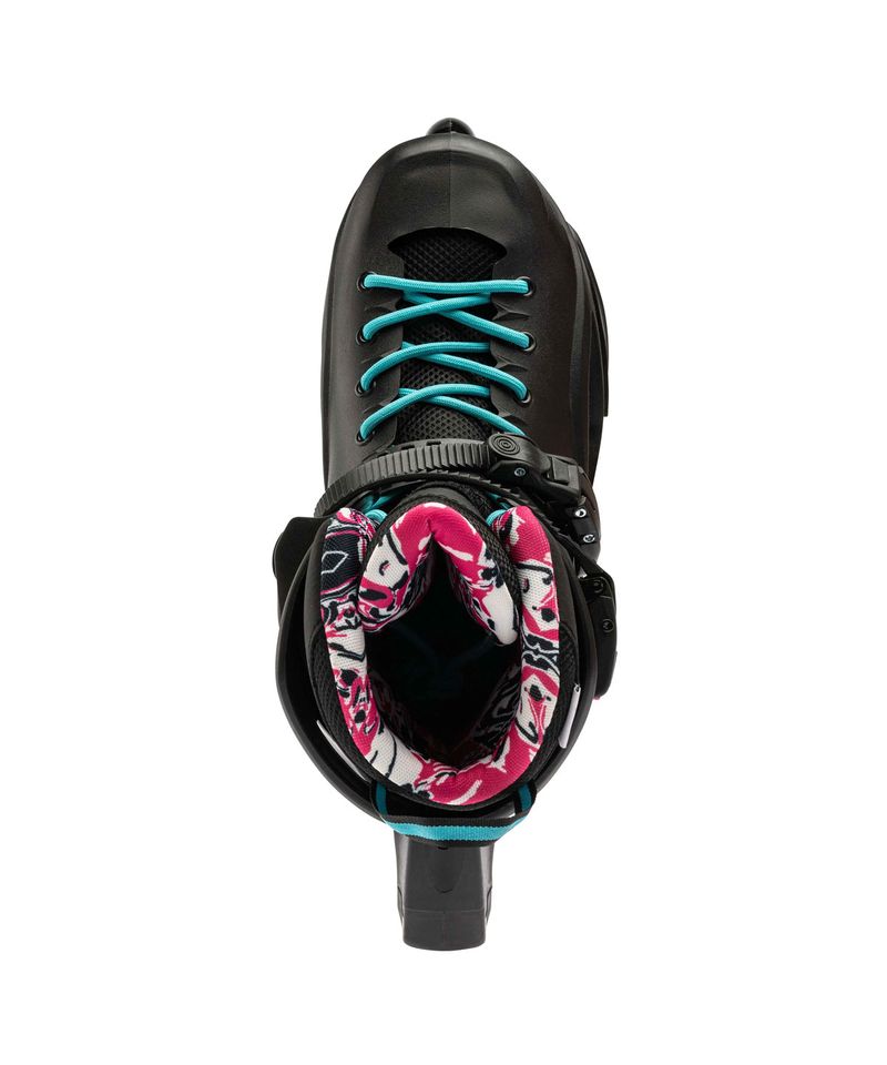 Rollers-Rollerblade-RB-Cruiser-Fitness-Mujer-Black-Aqua-5