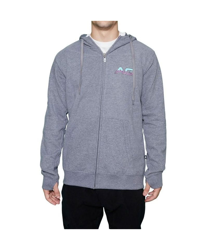 Campera-Burton-Analog-Craig-FZ-Hoodie-Urbano-Hombre-Grey-Heather-A1CRAIGFZGH