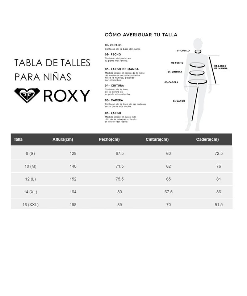 tabla-de-talles-camperas-roxy-NIÑAS