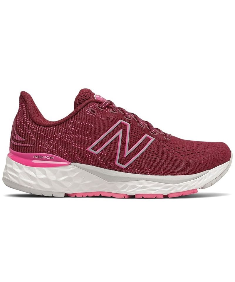 Zapatillas-New-Balance-Fresh-Foam-880v11-Running-Mujer-Bordeaux-W880-R11