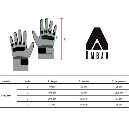 Guantes Ombak Chicama Hombre