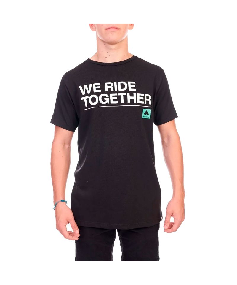 Remera-Manga-Corta-Burton-Together-Urbano-Hombre-Black-B2NTOGETMCBA