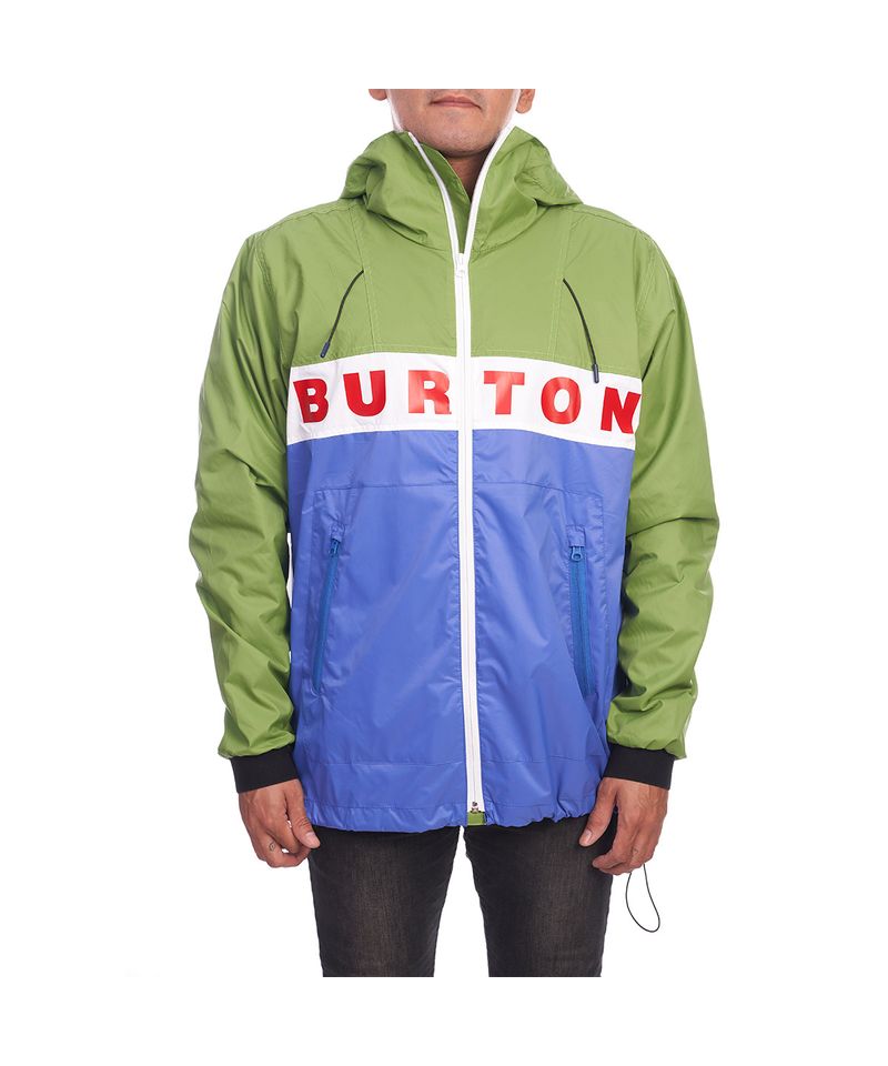 Campera-Rompevientos-Burton-Vault-Urbano-Hombre-Green-White-Blue-B1WINDSTVAULTGW