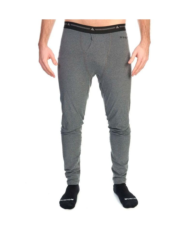 Pantalon-Termico-Burton-Base-Layer-Primera-Piel-Ski-Snowboard-Hombre-Gris-B2HBASEPANW