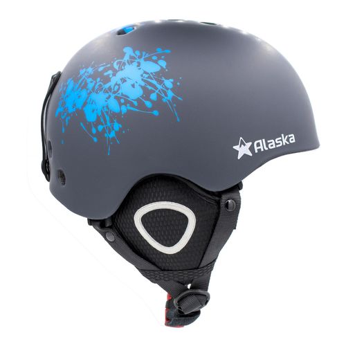 Casco Alaska Snowpark Ski Snowboard niños niñas Grey