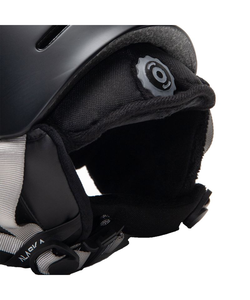 Casco Alpha Ski Snowboard Nieve Orejeras Desmontables Alaska Alpha