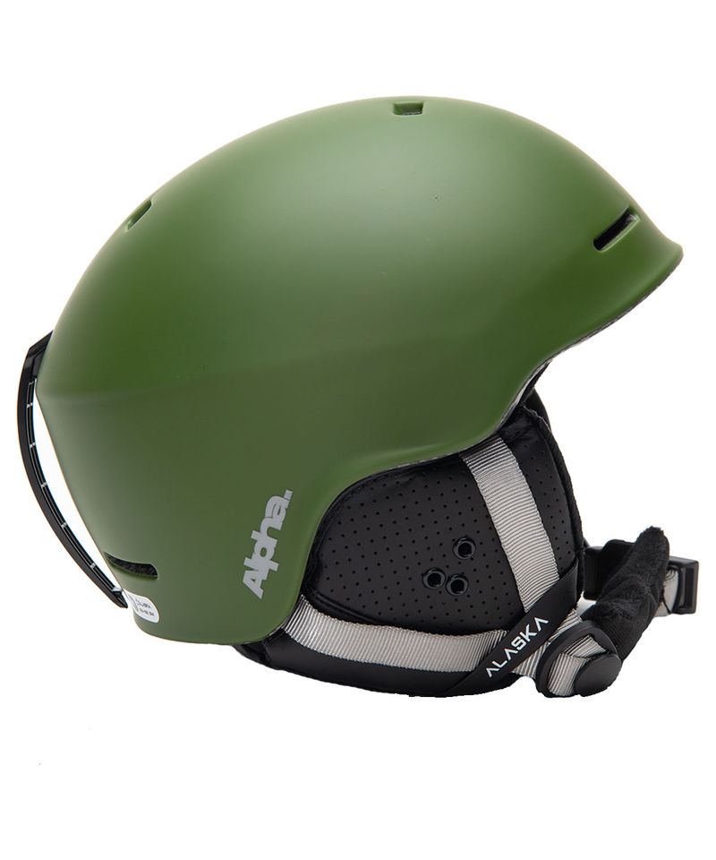 Casco-Alaska-Alpha-Ski-Snowboard-Unisex-Verde-MS99-701