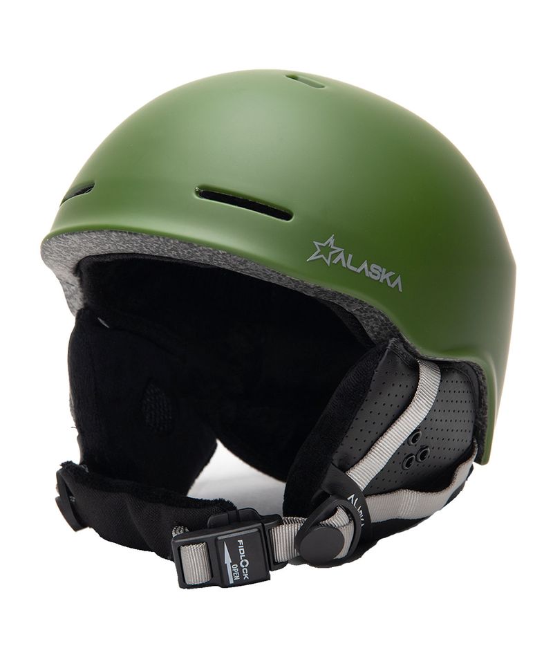 Casco-Alaska-Alpha-Ski-Snowboard-Unisex-Verde-MS99-701-1