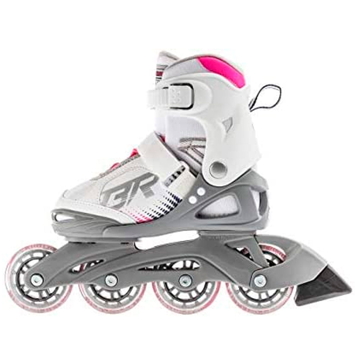 Patines De 4 Ruedas Ajustable Del 23-26 Con Protecciones