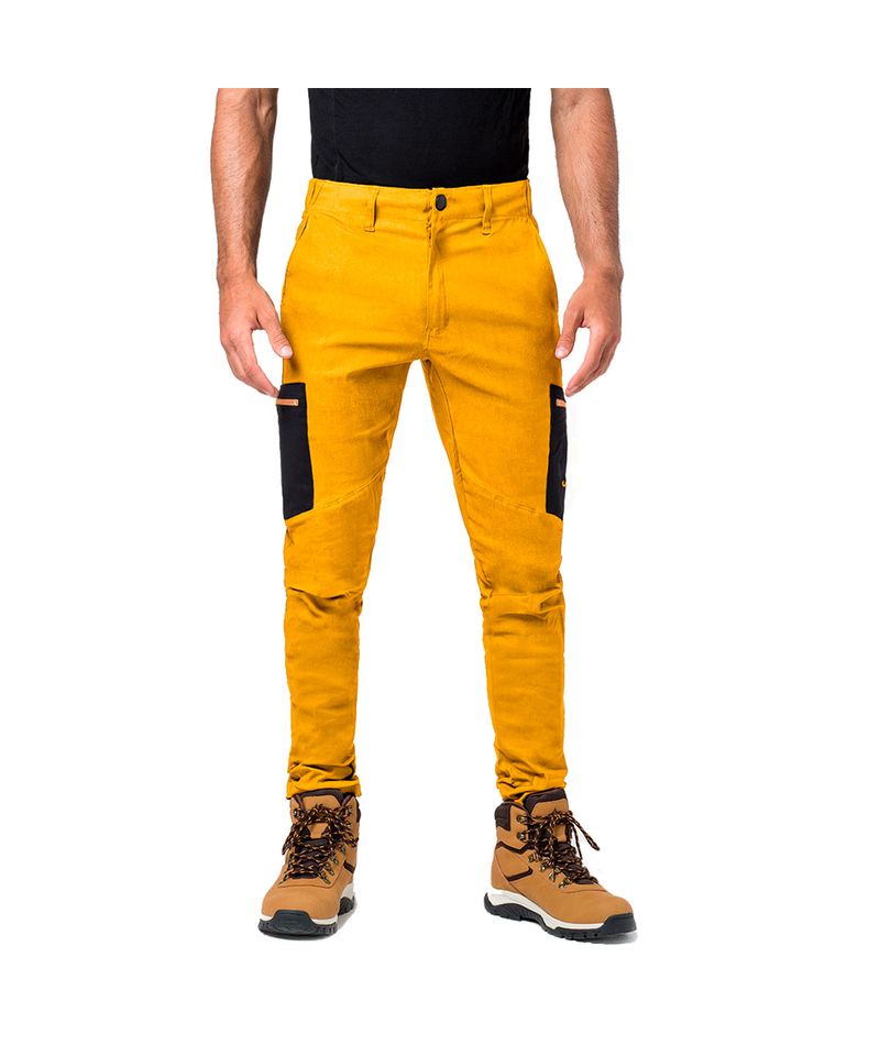 Pantalon-Alaska-Domuyo-Cargo-trekking-Hombre-Mustard-AH1139-601