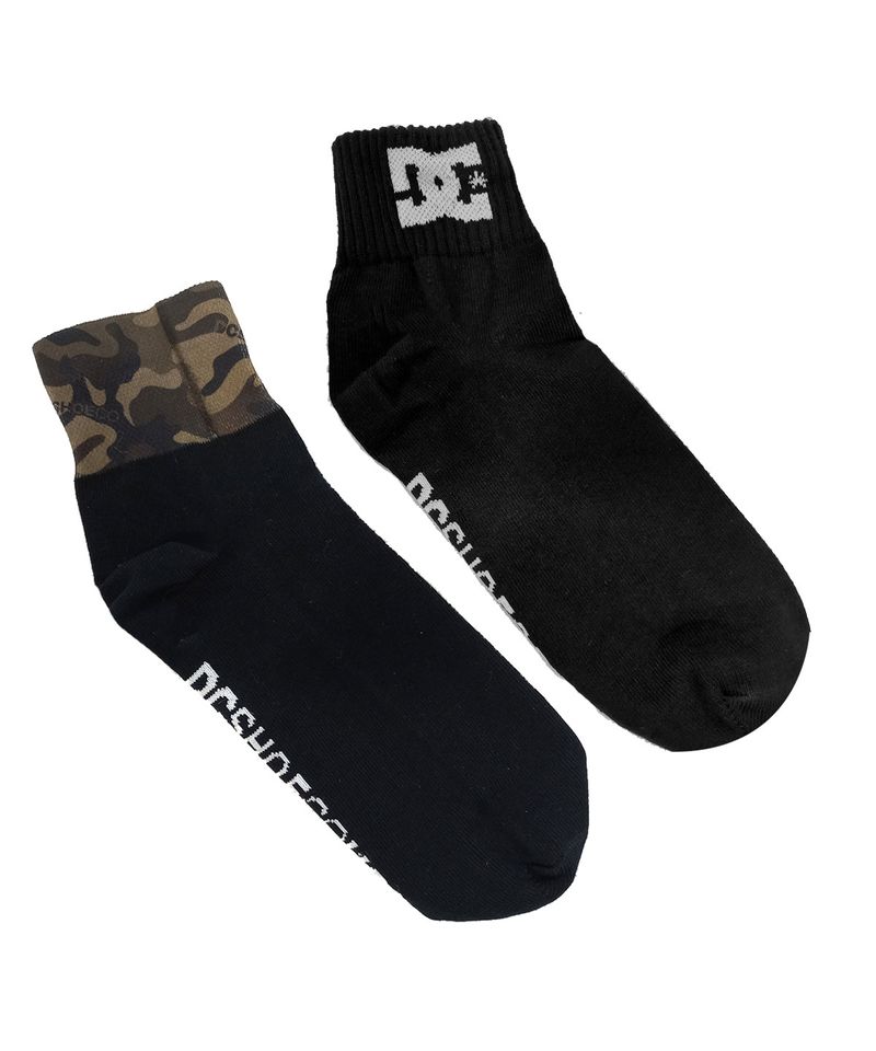 Medias-DC-Shoes-Camo---Black-Crew-Urbano-Hombre-Camo-Black-1231133007