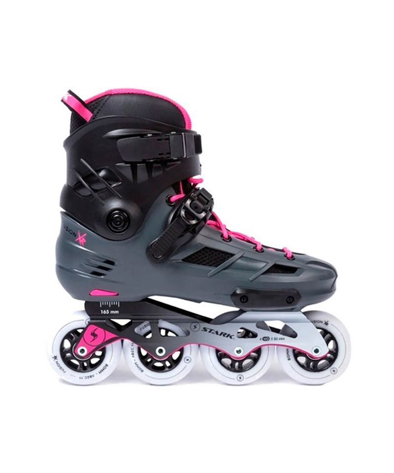 Rollers-Stark-Fusion-XR-Freeride-Bota-Rigida-80-mm-Mujer-Fucsia-00577