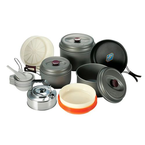 Marmita 7.8 Personas Kovea Hard Cookware 7.8 Set Cocina