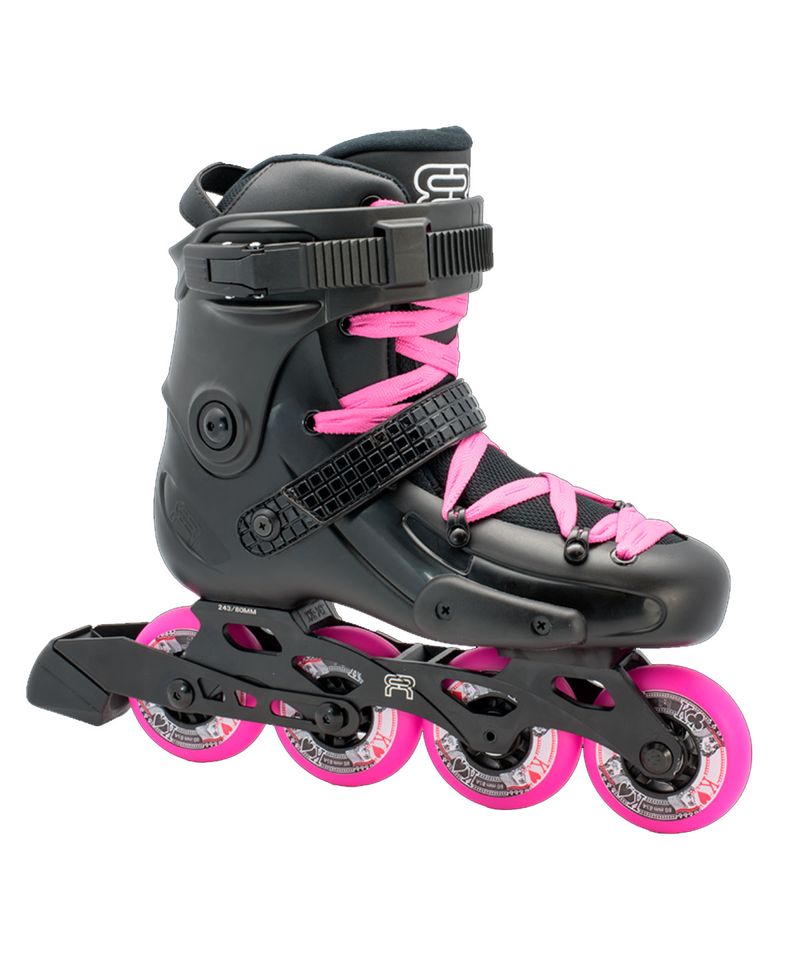Rollers-FR-Skates-FRW-80-Freeride-Freestyle-unisex-Black-Pink-FRW80-BK-PK