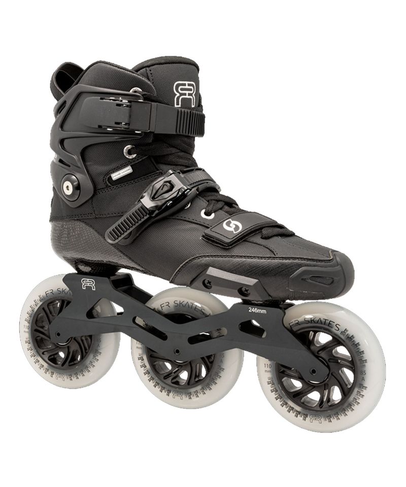 Rollers-FR-Skates-Spin-310-Freeride-City-Skating-Long-Distance-Unisex-Black-SPIN310-BK