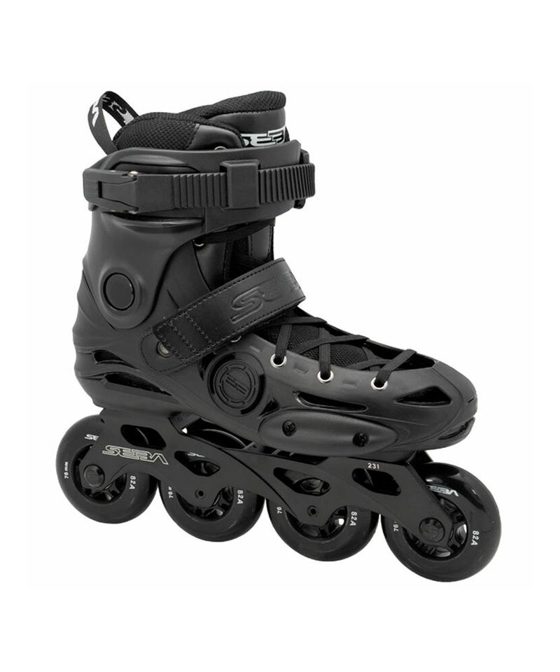 Rollers-Seba-E3-J-Extensible-Freeride-Unisex-Black-SSK-E3J-BK