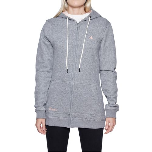 Campera Algodon Burton Carta Hoodie Mujer