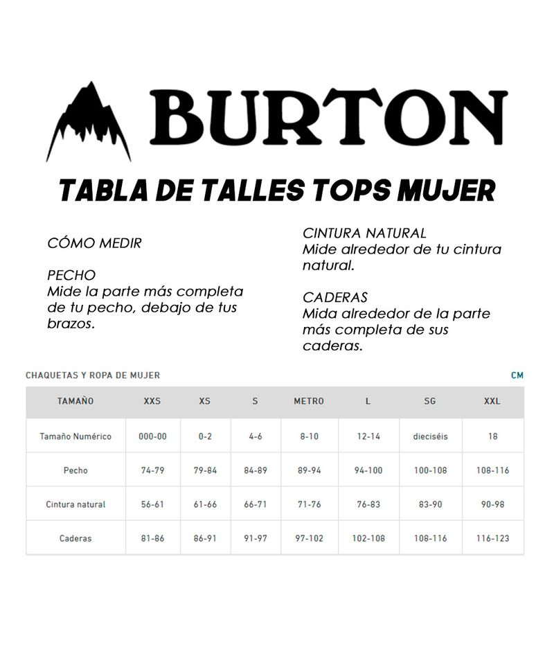 Tabla-de-talles-Tops-Mujer