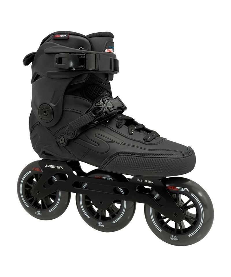 Rollers-Seba-High-Light-310-Freestyle-Freeride-Unisex-Black-22SSK-SHL310-BK