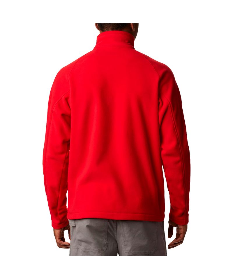 Campera Polar Columbia Hombre Fast Trek Ii 1420421665 Roja