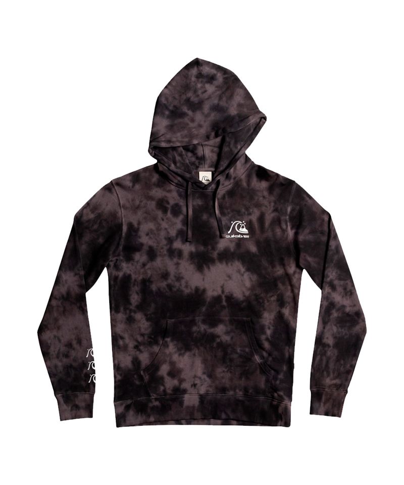 Buzo-Hoodie-Quiksilver-Cloudy-Tie-Dye-Urbano-Hombre-Negro-2232108040